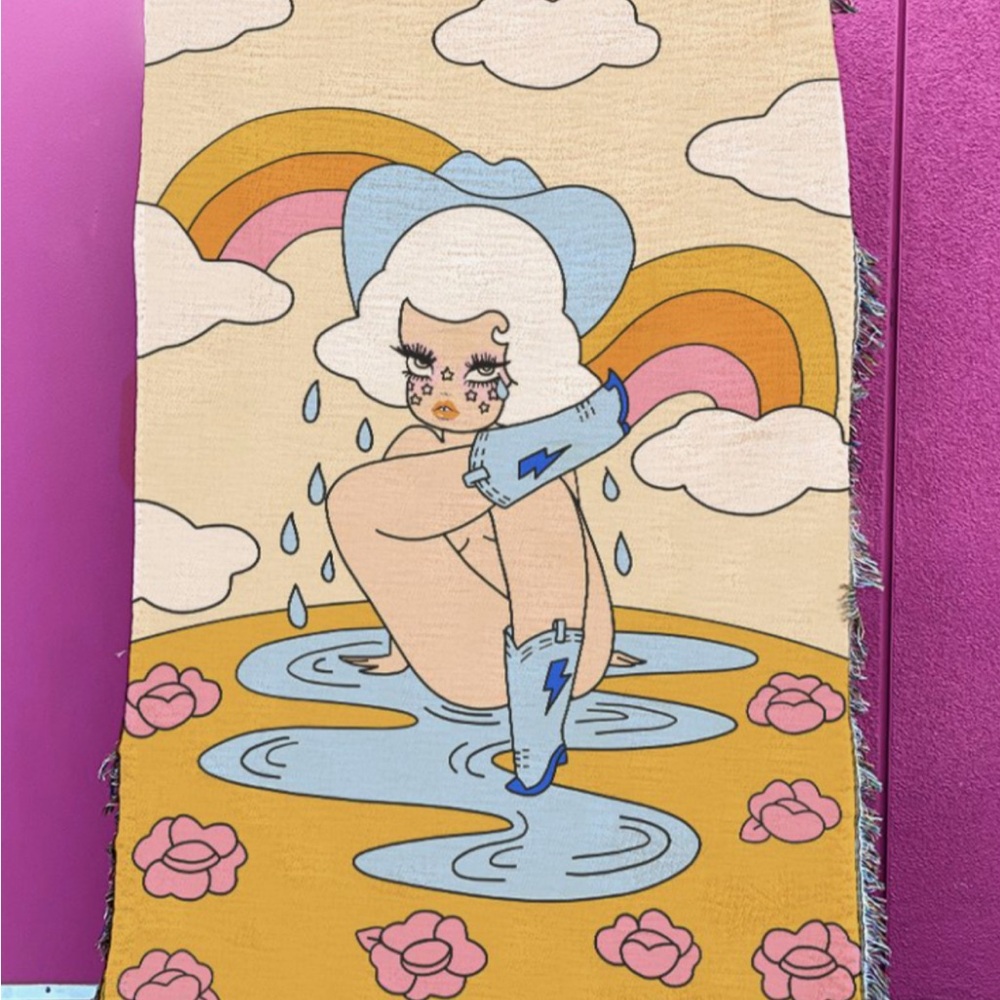 Valfre Baby Blues Woven Blanket (Limited Edition)
